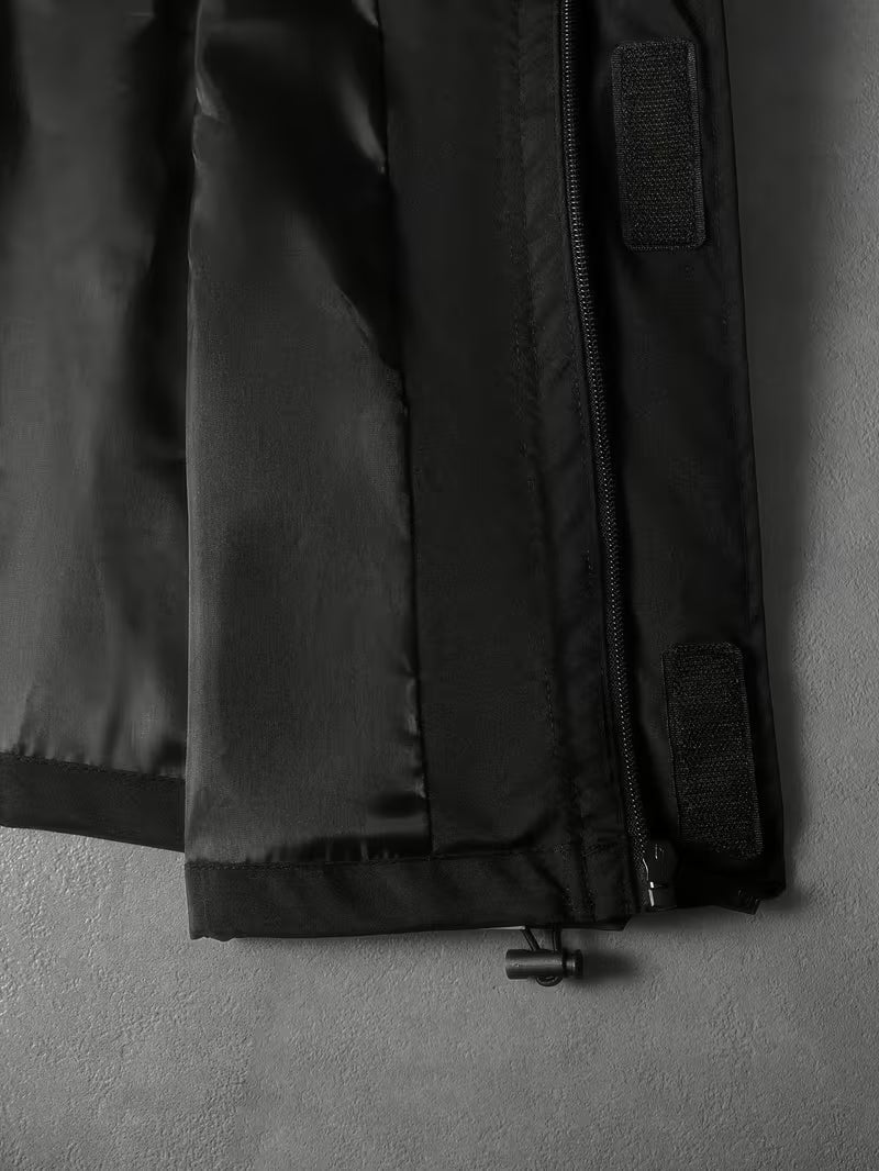 Men's Spring And Autumn Hooded Jacket