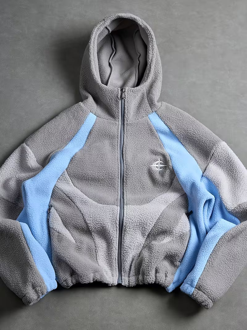 Men's Color Block Patchwork Jacket