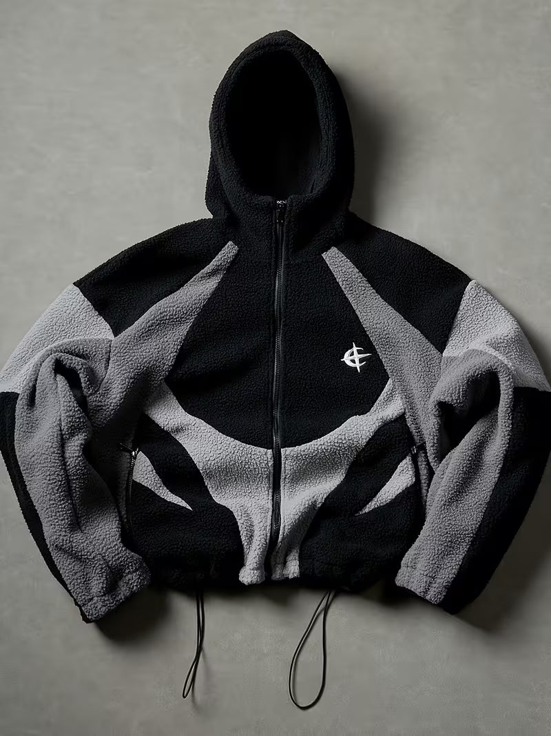 Men's Color Block Patchwork Jacket