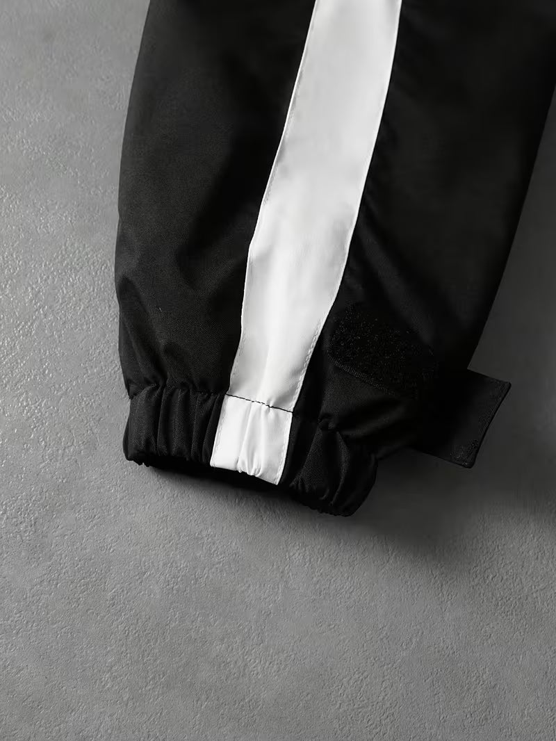Men's Spring And Autumn Hooded Jacket