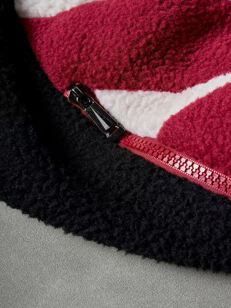 Men's Color Block Patchwork Jacket