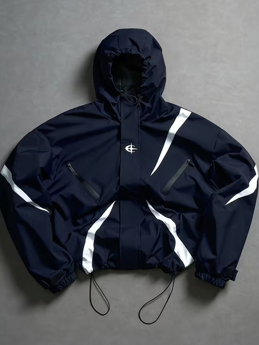 Men's Spring/Autumn Jacket - Dark Blue