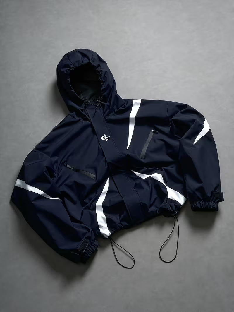 Men's Spring/Autumn Jacket - Dark Blue
